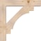 Ekena Millwork Merced Block Smooth Bracket w/ Offset Brace, Douglas Fir, 7 1/2"W x 38"D x 38"H BKT0806X38X38MRC05SDF - alternate 4